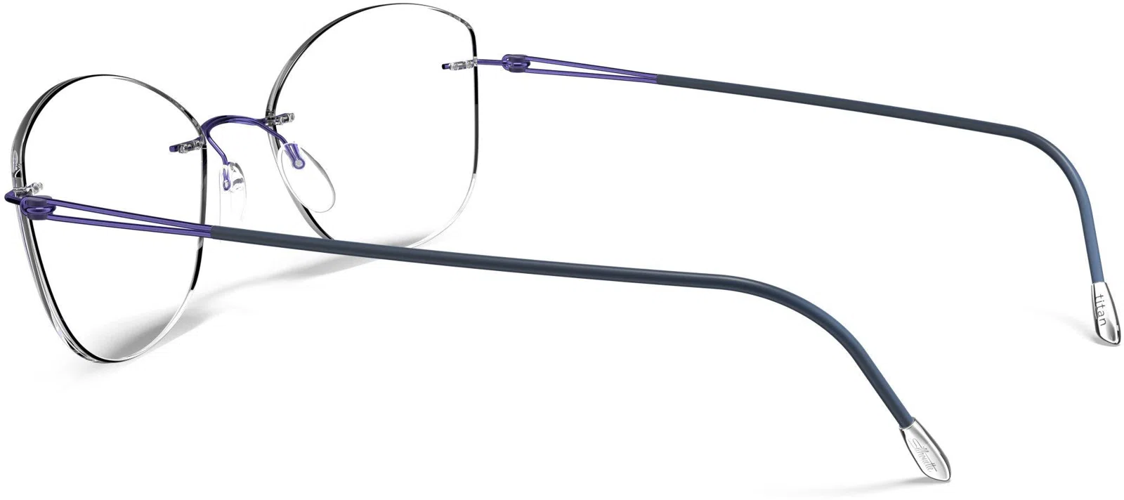 Silhouette Lite Spirit Demo Rimless 5569 Eyeglasses - view 70